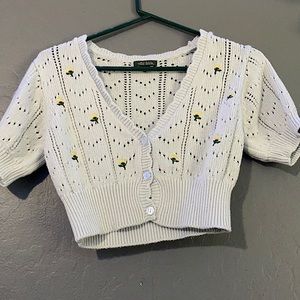 wild fable M blue top